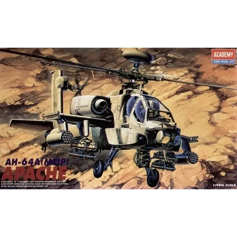 Rechtstreeks Van De Fabrikant Hughes AH-64A Apache Schaalmodel