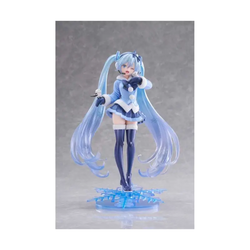 Hatsune Miku Figure AMP+ Snow Miku All Stars 2012 Ver. 25cm Figuurtje Direct Verzonden