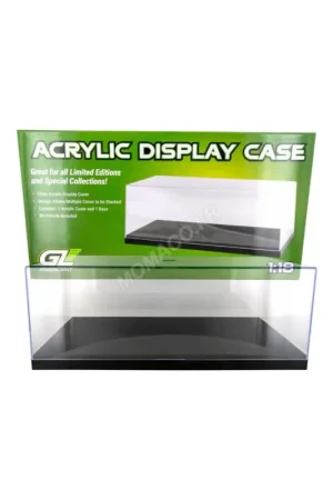 Beperkt Aanbod TRANSPARENT DISPLAY BOX 1/18 SIZE: Length 34cm x Width 16cm x Height 11cm (1 box)