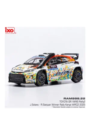 Betaalbaar Toyota gr yaris rally 2 23 solans/sanjuan rally safari kenya 2025 Miniatuur