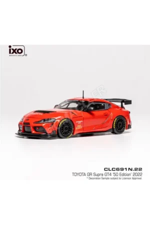 Bestseller Toyota gr supra gt4 2022 red Miniatuur