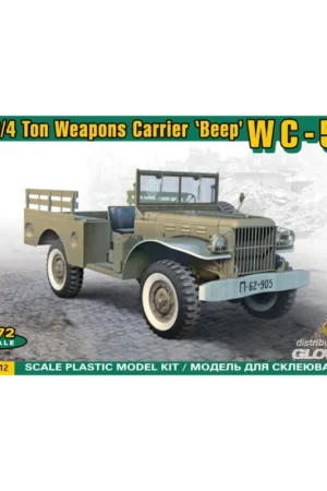 Exclusieve Aanbieding WC-51 US 3/4 ton weapons carrier 'Beep' Schaalmodel