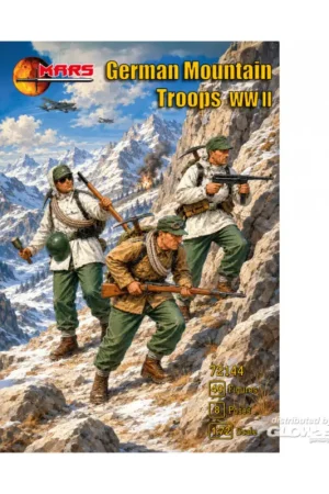 Dagaanbieding WWII German Mountain Troops Figuren