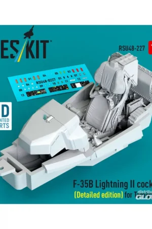 ?F-35B Lightning II cockpit (Detailed edition) (3D Printed) for Tamiya Speciale Aanbieding
