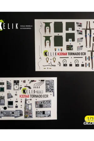 TORNADO ECR - interior 3D decals for Revell Populair