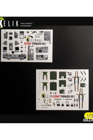 Bestel Nu TORNADO GR.1 - interior 3D decals for Revell