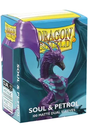 Nieuw 100 Dragon Shield Matte : Soul & Petrol (10)