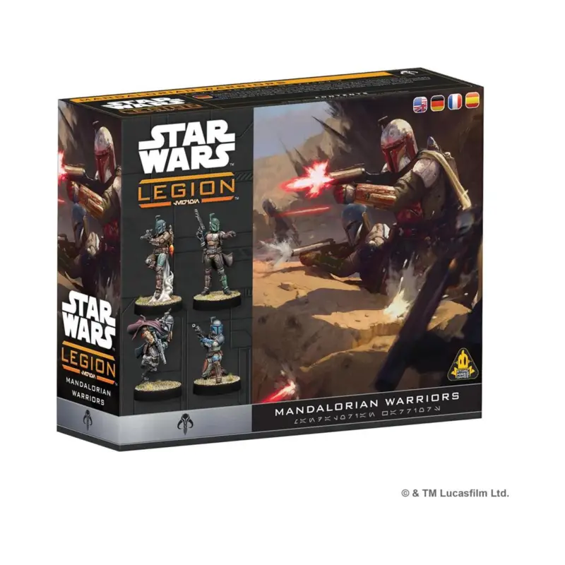 Star Wars Legion Mandalorian Warriors Hoge Kwaliteit