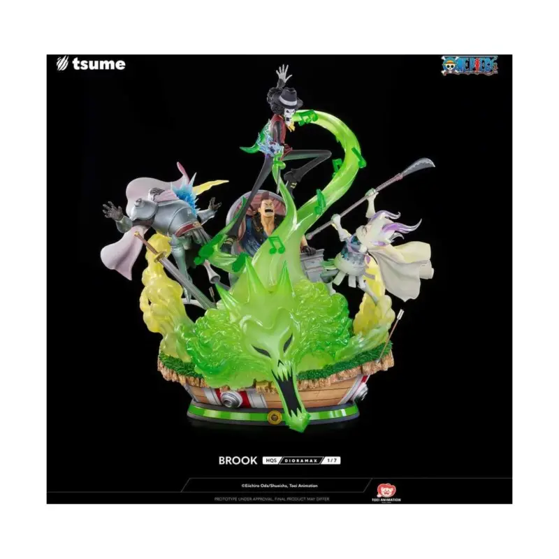 Beperkte Voorraad One Piece action figure 1/7 HQS Dioramax Brook Beeldjes