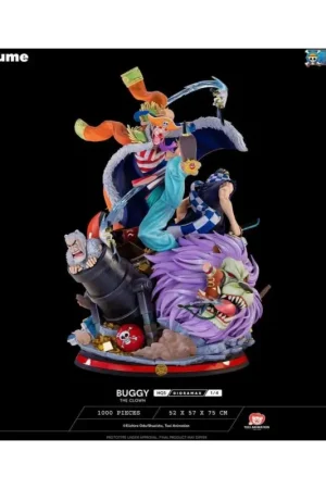 Must-Have One Piece action figure 1/4 HQS Dioramax Buggy the Clown Beeldjes