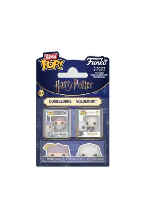 Beperkte Voorraad Harry Potter pack 2 Bitty POP Figures! Vinyl Dumbledore/Voldemort 2 cm