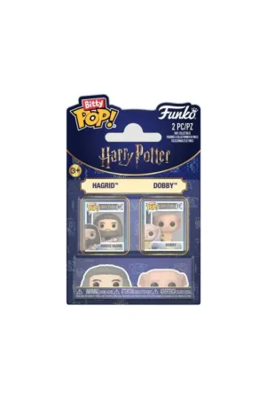 Nieuw Harry Potter pack 2 Bitty POP Figures! Vinyl Hagrid & Dobby 2 cm
