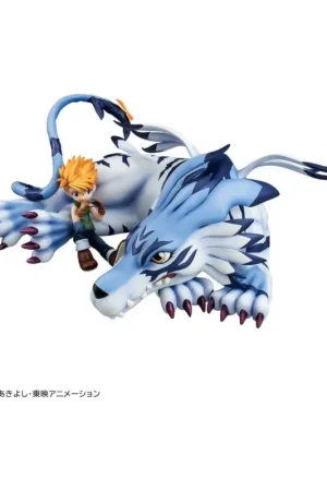 Digimon Adventure Figure GEM Series Garurumon & Ishida Yamato 25 cm (Repeat) Figuurtje Meest Verkocht