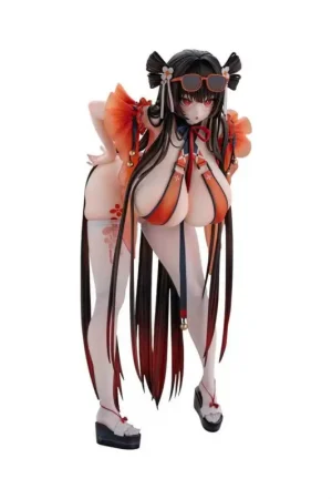 Aanbieding Daiblos Core Figure 1/6 Red Maree Rakubai no Utage 25 cm Figuurtje