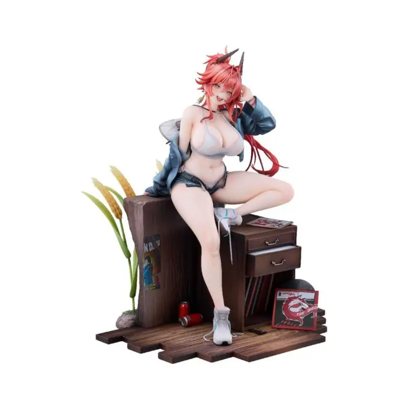 Snelle Levering Goddess of Victory: Nikke Figure 1/7 Red Hood: Retro Days 25 cm Figuurtje