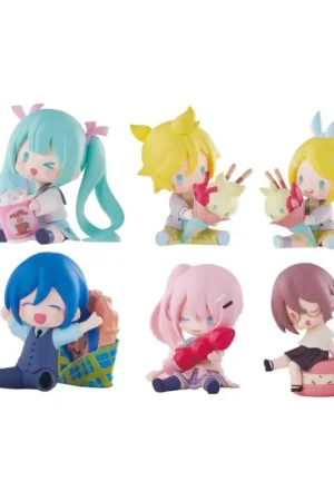 Bestel Nu Hatsune Miku pack 6 Sweet School Life mini heo Figures exclusive 6 cm Figuurtje