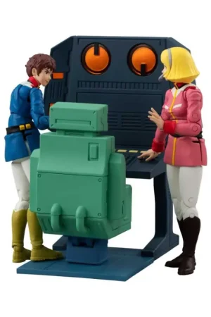 Fabrieksprijs Mobile Suit Gundam diorama GMG Collection EX White Base Bridge Radio Operator Desk Set 10 cm (with gift)