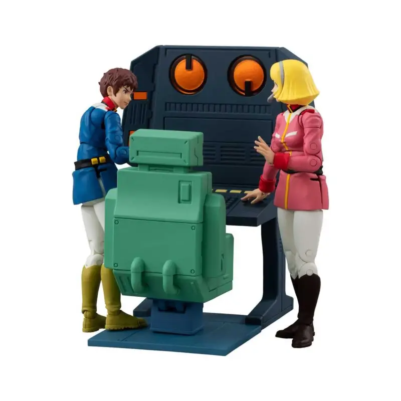 Fabrieksprijs Mobile Suit Gundam diorama GMG Collection EX White Base Bridge Radio Operator Desk Set 10 cm (with gift)