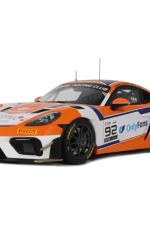 Otto mobile porsche 718 cayman gt4 rs clubsport e. heyerdahl / n. maloy gt4 european series 2024 1/18 Beste Prijs