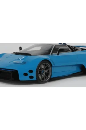 Gt spirit gt622 khyzyl saleem eb110k french racing blue 2025 1/18 Hete Deal