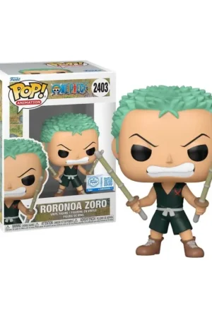 ONE PIECE - POP Animation - Young Zoro with Katana Pop figur Alleen Vandaag