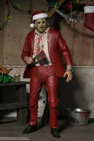 TEXAS CHAINSAW MASSACRE - Santa Leatherface - Ultimate Figure 17cm Figuurtje Speciale Aanbieding