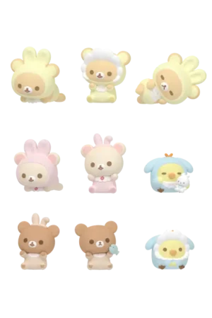 RILAKKUMA - Nuonuo Baby Series - Blind Box 4 Set of 3 Figure Hoge Kwaliteit