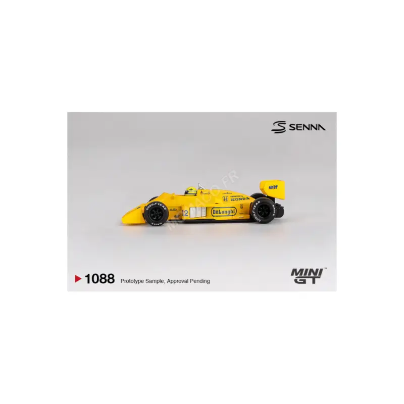 Lotus 99t 12 ayrton senna monaco grand prix 1987 1st (blister edition) Miniatuur Lage Prijs