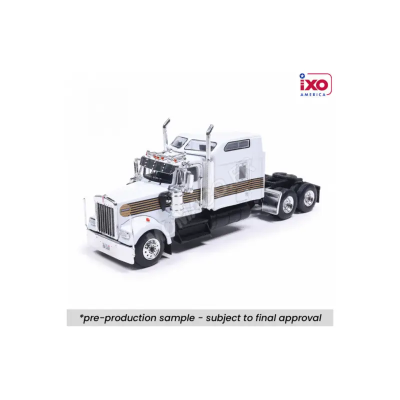 Kenworth w900 1987 white Miniatuurr Koopje
