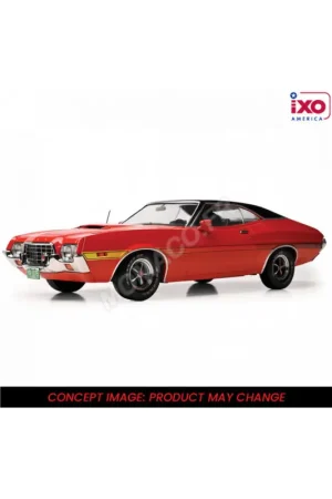 Gereduceerde Prijs Ford grand torino sport 2 doors 1972 red Miniatuur
