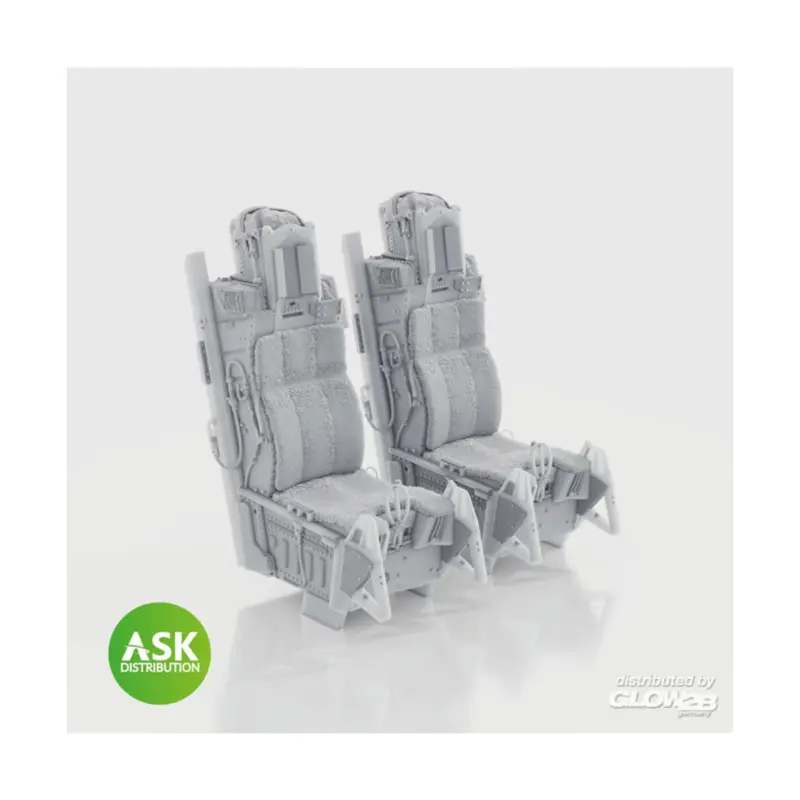 ACES II Ejection Seats excluding seat belts (2pcs) - F-16I SUFA for GWH Alleen Vandaag