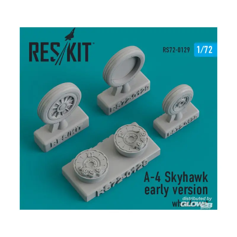 A-4 Skyhawk early version wheels set Superprijs