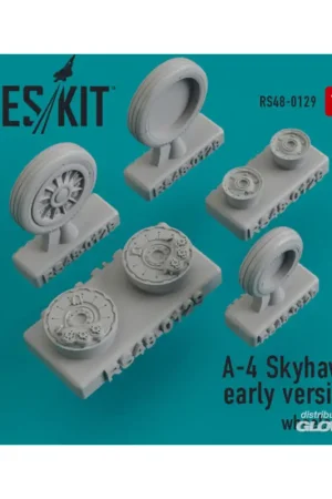 A-4 Skyhawk early version wheels set Nu Kopen