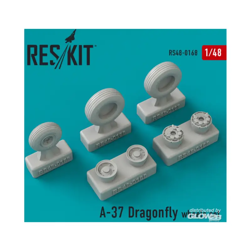 Koop Online A-37 Dragonfly wheels set