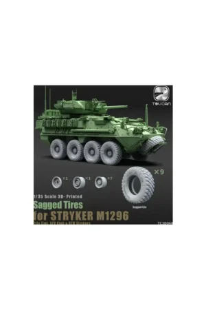 3D sagging tires for Stryker M1296 Hoge Kwaliteit