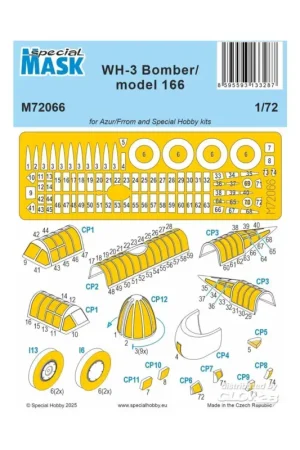 WH-3 Bomber / model 166 MASK Superprijs
