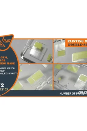 ZiS-5/5V/6/BZ35/39 painting mask for CP kits Tijdelijk Beschikbaar