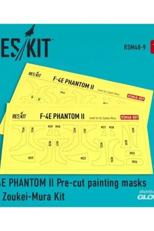 Aanbieding F-4E Phantom II Pre-cut painting masks for Zoukei-Mura kit