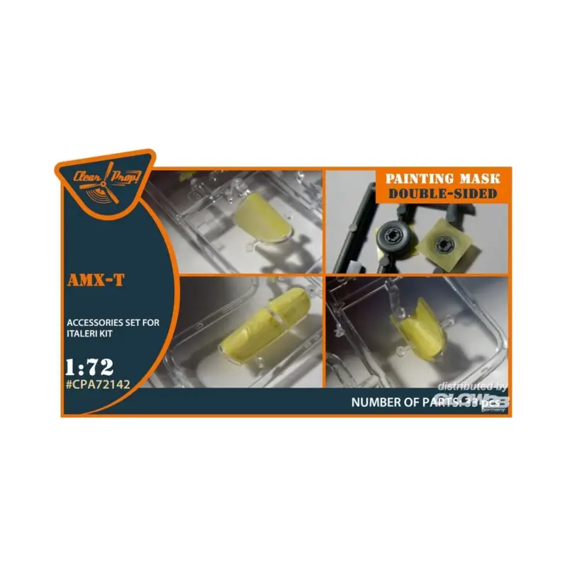 Veilige Betaling AMX-T double-sided painting mask for Italeri kits