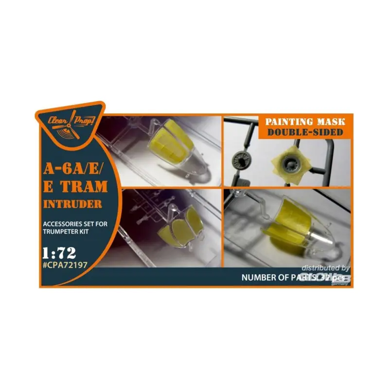 A-6A/E/E Tram Intruder double-sided painting mask for Trumpeter kit Finale Uitverkoop