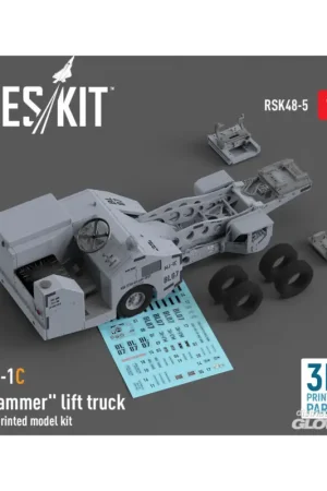 Weekendaanbieding MJ-1C Jammer lift truck (3D Printed model kit)