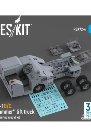 Superprijs MJ-1B/C Jammer lift truck (3D Printed model kit)