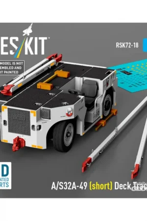 A/S32A-49 (short) Deck Tractor (3D Printed model kit) Goedkoop