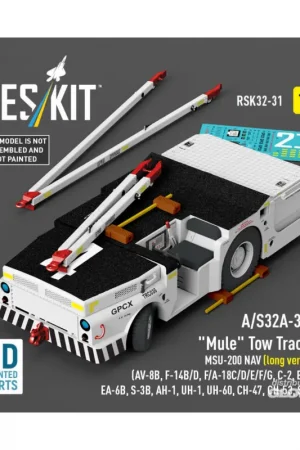 A/S32A-31A Mule Tow Tractor MSU-200 NAV (long version) (AV-8B, F-14B/D, F/A-18C/D/E/F/G, C-2, E-2?, EA-6B, S-3B, AH-1, UH-1, UH- Merkproduct