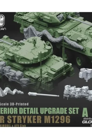 Hoge Kwaliteit 3D-Printed EXTERIOR DETAIL UPGRADE SET A for STRYKER M1296