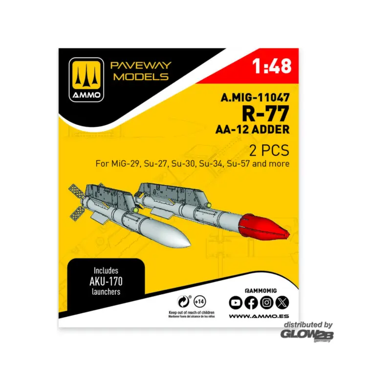 Alleen Vandaag R-77 - AA-12 Adder (2 pcs)