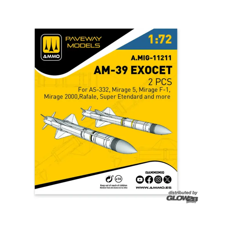 Exclusieve Aanbieding AM-39 Exocet (2 pcs)