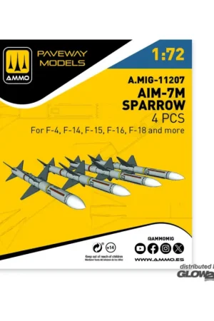 AIM-7M Sparrow (4 pcs) Betrouwbaar