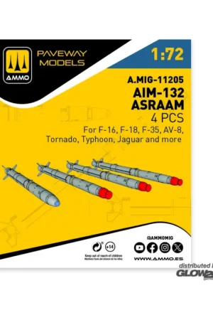 AIM-132 ASRAAM (4 pcs) Aanbieding