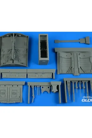 Betaalbaar F-104D & F-104F Early Starfighter wheel bay for Italeri